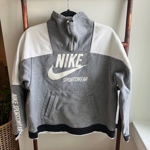 Nike M Zip Hoodie Grey